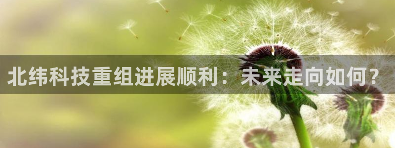北纬科技重组进展顺利：未来走向如何？