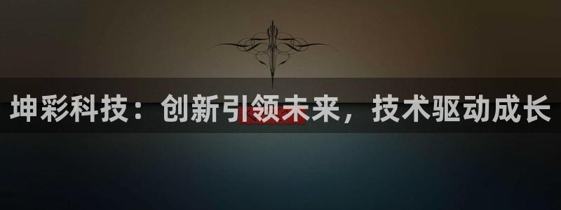 坤彩科技：创新引领未来，技术驱动成长